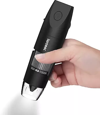 Buy Digital Microscope Wireless Pocket Handheld USB Microscopes, 50X-1000X Zoom  • 43.99$