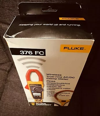 Buy Fluke 376 FC True-RMS AC/DC Clamp Meter • 407$