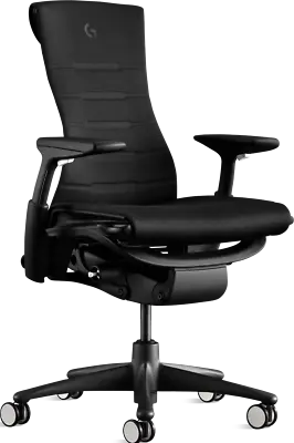 Buy Herman Miller X Logitech G Embody Gaming Chair -  Black And White  Brand NEW  • 1,299.11$