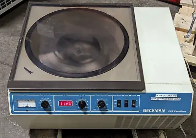 Buy Beckman GPR Refrigerated Benchtop Centrifuge W/ Rotor & Buckets • 750$