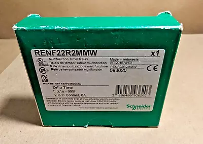Buy Schneider Electric RENF22R2MMW Harmony Multifunction Timer Relay, New In Box • 65$