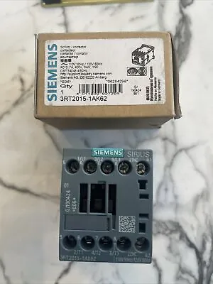 Buy Siemens 3RT2015-1AK62 Contactor • 35$