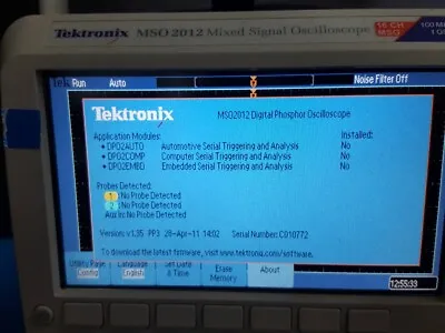Buy Tektronix MSO2012 100MHz Mixed Signal Oscilloscope WORKING Free Shipping From JP • 2,100$