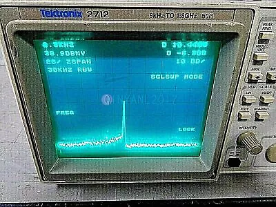 Buy 1PCS Tektronix 2712 Spectrum Analyzer, 9 KHz To 1.8GHz- • 998.90$
