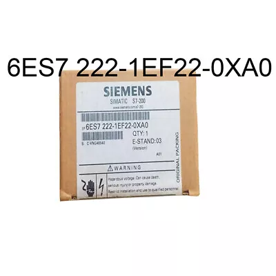 Buy 6ES7222-1EF22-0XA0 Sealed Siemens SIMATIC S7-200 6ES7 222-1EF22-0XA0 • 380.44$