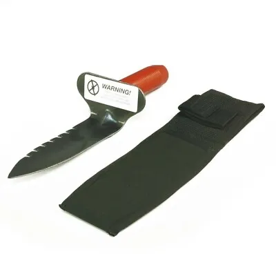 Buy Lesche Digging Tool & Sod Cutter Right Side Serrated Blade With Free Sheath • 49.95$