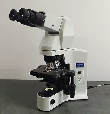 Buy Olympus Microscope BX41 With Tilting Telescoping Head And 100x • 5,005$