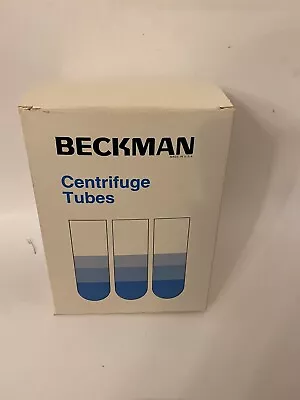 Buy Beckman Centrifuge Tubes 342414 Total 51 Tubes • 139$