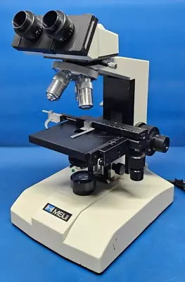 Buy Meiji, ML2000 Binocular Compound Microscope Complete Laboratory, Tested Working. • 180$