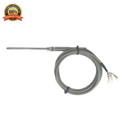 Buy RTD PT100 Temperature Sensor Stainless Steel Probe With PVC Cable  • 7.50$