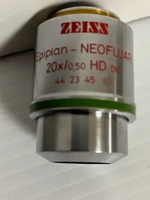 Buy Zeiss   Epiplan-NEOFLUAR 20X/0.50 HD DIC HD Microscope Objective 44 23 45 • 285$