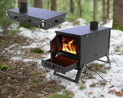 Buy Tent Stove DXF Files For Plasma, Laser. Tourist Portable Fire Wood Stove. DIY • 10$