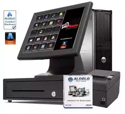 Buy Aldelo PRO BAR Restaurant POS Value Touch System - 1 Station • 1,399$