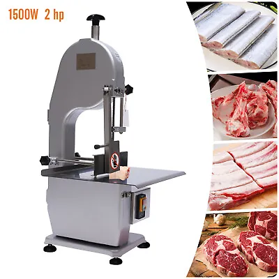 Buy Electric Meat Bone Saw Machine Commercial Frozen Meat Cutting Band Saw Cutter • 381.90$