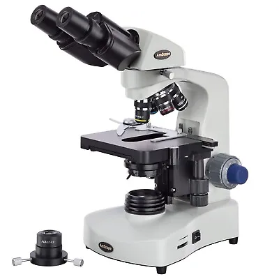 Buy AmScope 40X-1600X 3W LED Siedentopf Binocular Darkfield Compound Microscope • 464.99$