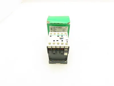 Buy Schneider Electric LC1K1210G7 TeSys Motor Starter Contactor 20A 690V IEC 120V • 74.99$