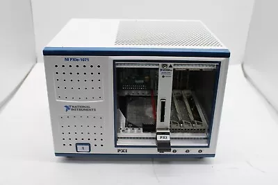 Buy National Instruments NI PXIe-1071 Main Frame Chassis 195659F-01L And PXIe-8381 • 1,399.99$