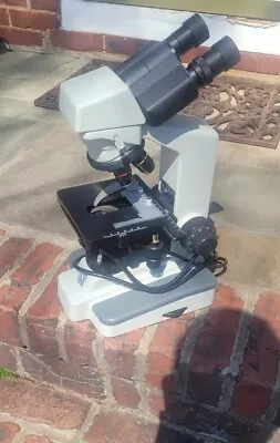 Buy National B3-220 Binocular Microscope - 10x Ocular - 4x 10x 40x 100x Objective • 95$