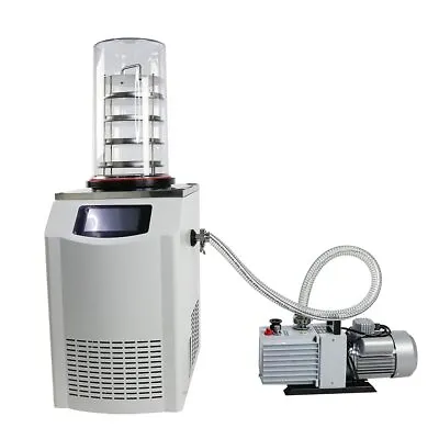 Buy Lab 0.12㎡ Vacuum Freeze Dryer Lyophilizer System With Efficient Vacuum Pump  • 4,099$