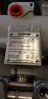 Buy NEW Siemens Sitrans P Series DS III Pressure Transmitter 7MF-4433-1GA22-1NC6-Z • 1,700$