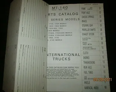 Buy 1978 International Truck S Series 4X4 & 6X6 Models Parts Catalog Book Manual OEM • 149.99$