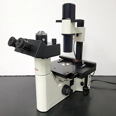 Buy Leica Microscope DMIL Phase Contrast With Fluorescence Option & Trinocular Head • 1,950$