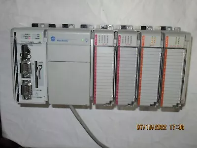 Buy Allen Bradley CompactLogix 1769-L31 PB4 2xIA16 OW8 OW8I ECR, Nice Used Tested • 999.99$