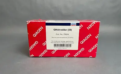Buy Qiagen QIAshredder Homogenizer Total Of 50 Homogenizer Tubes And Lids • 76.50$