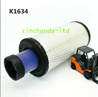 Buy 1Set Forklift Air Filter K1634 Double Core For HELI LONGGONG LIUGONG 5-10T • 26.39$