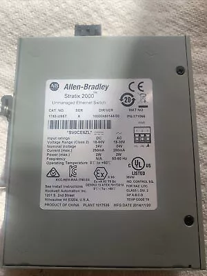 Buy Allen Bradley 1783-US5T /A Stratix 2000 Ethernet Switch 1783US5T • 50$