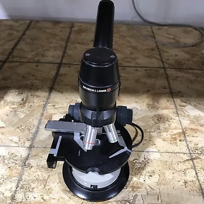 Buy Vintage Bausch & Lomb Microscope With Objectives • 59.99$