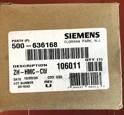 Buy Siemens ZH-HMC-CW 106011 Horn Strobe New Free Shipping Fire Alarm • 74$