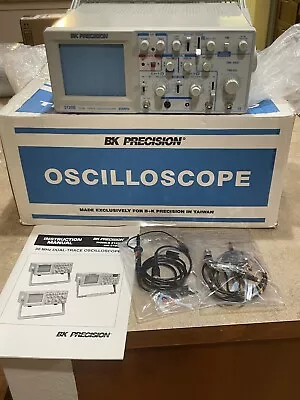 Buy Genuine BK Precision Dual Trace Oscilloscope 30 MHz 2120B +probes Hardly Used • 99$