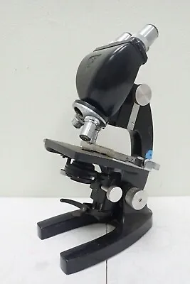 Buy Vintage Bausch And Lomb 16033-443 Microscope With 3 Objectives & Condenser • 89.10$