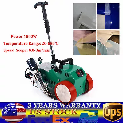 Buy Welding Machine,Automatic PVC Banner Heat Jointer Plastic Fabric Welder Hot Air • 730.41$