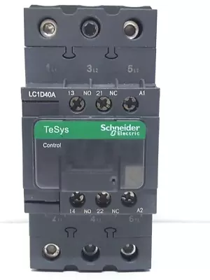 Buy Schneider Tesys Lc1d40a Magnetic Contactor 3 Pole 220v 50/60hz • 250$