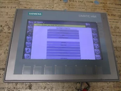 Buy Siemens 6AV2 123-2GB03-0AX0 KTP700 Basics SIMATIC HMI Display 24VDC *Tested* • 375$