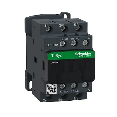 Buy Schneider Electric TeSys Deca Contactor 12A 7.5HP LC1D12G7 • 29.99$