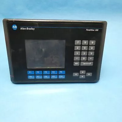Buy Allen Bradley 2711-B6C2 /B FW 4.00 PanelView 600 Color Key/Touch DH-485 1 Year • 499.99$