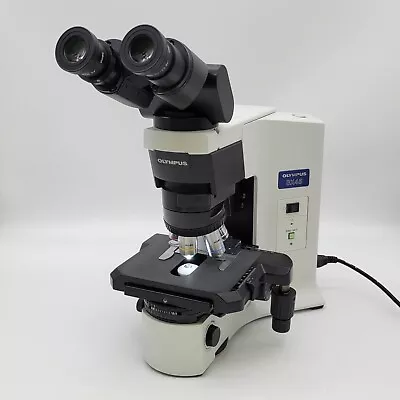 Buy Olympus Microscope BX45 With Tilting Head And 100x Objective • 4,950$