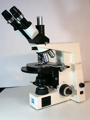 Buy ZEISS AXIOSKOP 50,metallurgical, DIC,Nomarski,trinocular Microscope. VGC. #A • 1,650$