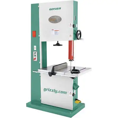Buy Grizzly G0569 220V/440V 24 Inch 7-1/2 HP 3-Phase Industrial Bandsaw • 4,992$