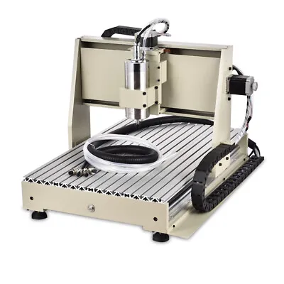 Buy 3Axis 6040 CNC Router Metal Engraver Machine Remote Controller F/ PCB Wood 1500W • 947.70$