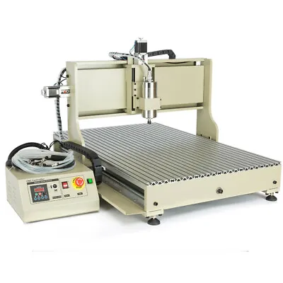 Buy 1.5KW 4 Axis USB Router Engraver CNC 6090 Engraver Wood Drilling Milling Machine • 1,935$