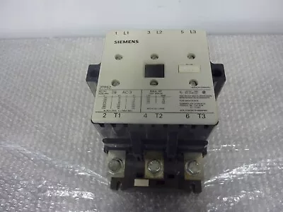 Buy Siemens  3TF52 Magnetic Contactor. 3 Phase, 600V, 3Pole   (23483) • 169.99$