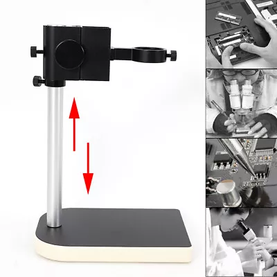 Buy Industry Large Stereo Arm Microscope Camera W/ Table Pillar Stand 42 Mm Ring • 29.45$