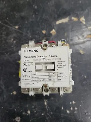 Buy Siemens CLM0C04 30 Amp AC Lighting Contactor • 53.09$