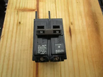 Buy Siemens Q250 Circuit Breaker 50 AMP 2 Pole 120/240V Used Great Condition • 15$