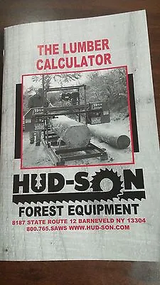 Buy Lumber Calculator Portable Sawmill Saw Mill Chainsaw Chain Saw Bandmill Band Mil • 9.50$