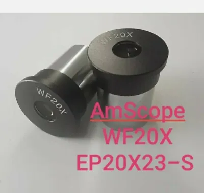 Buy AmScope EP20X23 Pair Of WF20X Microscope Eyepieces (23mm) • 37$